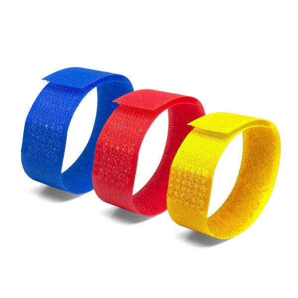 Кабельные стяжки - липучки Велькро универсальные КСВ-У 20х200 Fortisflex