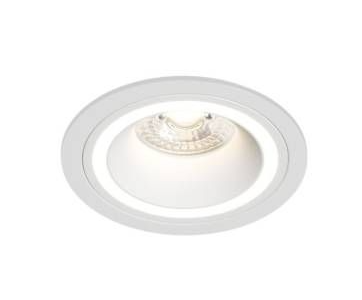 Встраиваемый светильник DENKIRS DK2060-WH IP 20, до 15 Вт, GU10, LED, белый, алюминий