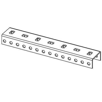Профиль П-образный PSL, L=1000, толщина 1,5мм, горячеоцинкованный DKC BPL2910HDZ (кратно 1)