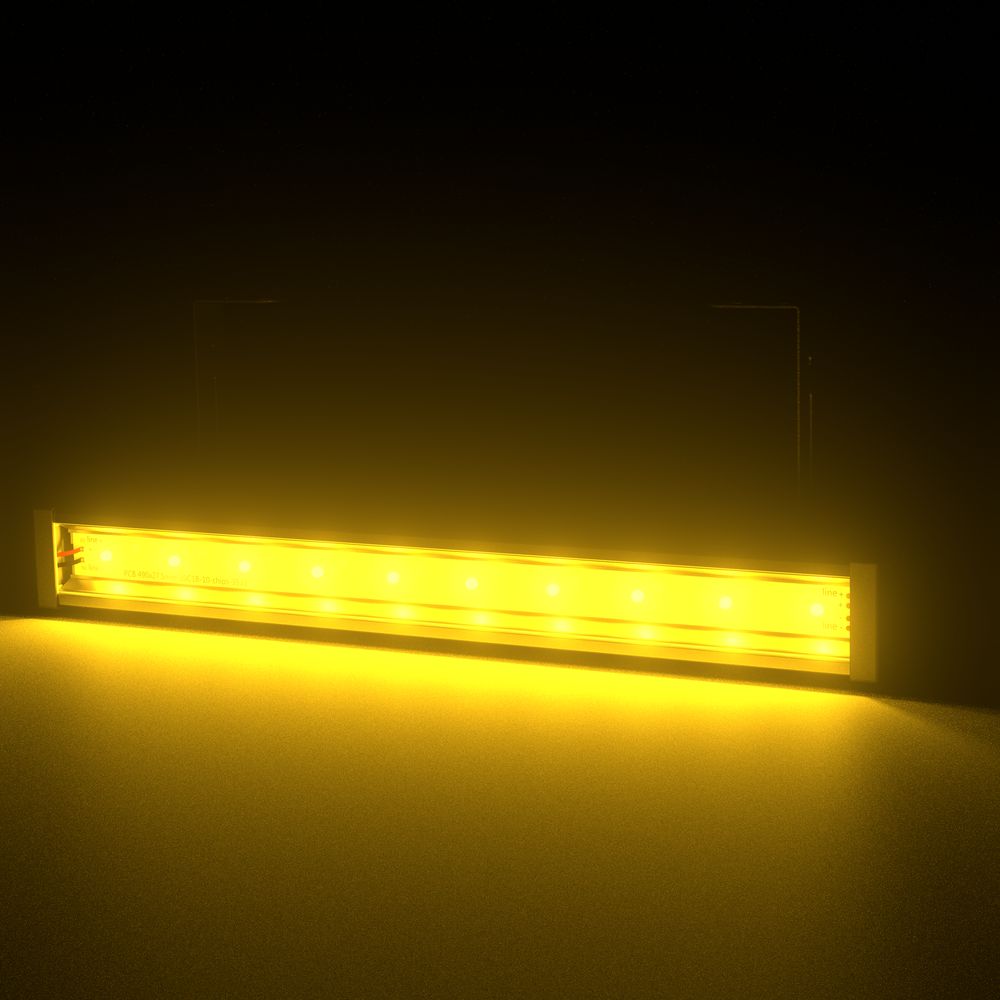 Барокко 20 500мм Янтарный Закаленное стекло