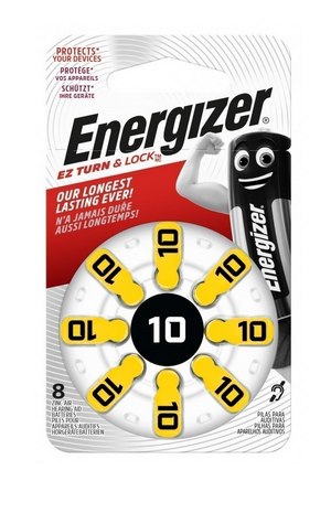 Батарейка Energizer Hearing 10 Zinc Air (8шт.) E301431702 (кратно 8)