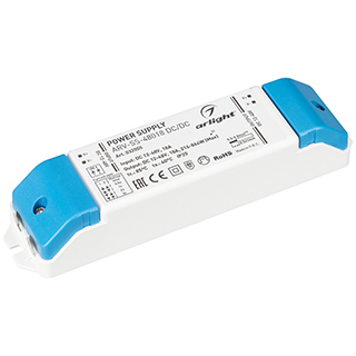 Arlight Драйвер 12-48V 60Вт IP20 164х40х30 ARV-SS-48018 DC/DC 18A, PWM smooth start