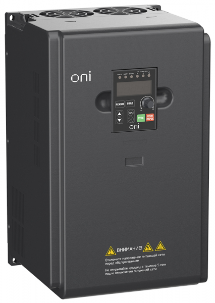 Частотный преобразовательA150 380В 3Ф 15кВт 32А встр. торм ONI