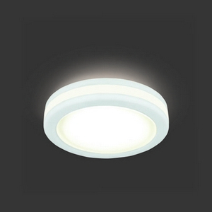 Светильник Gauss Backlight BL102 Кругл. Белый, 8W, LED 3000K 1/60