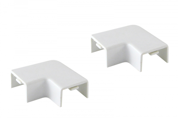 TDM  КМП  Белый  Поворот 90 гр.  25х16 SQ0411-0034