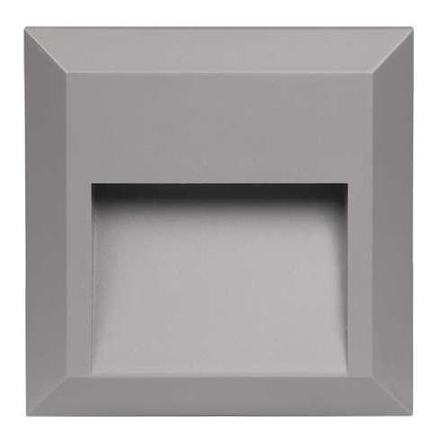 Светильник светодиодный Jazzway PST/W S124124 2w 4000K GREY IP65 фасадный .5005587