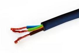 ПВС 3х0,75 провод медный черный (кратно 30)