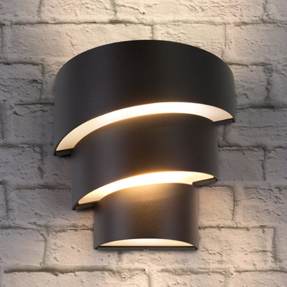 Светильник садово -парковый Elektrostandard 1535 TECHNO LED HELIX черный
