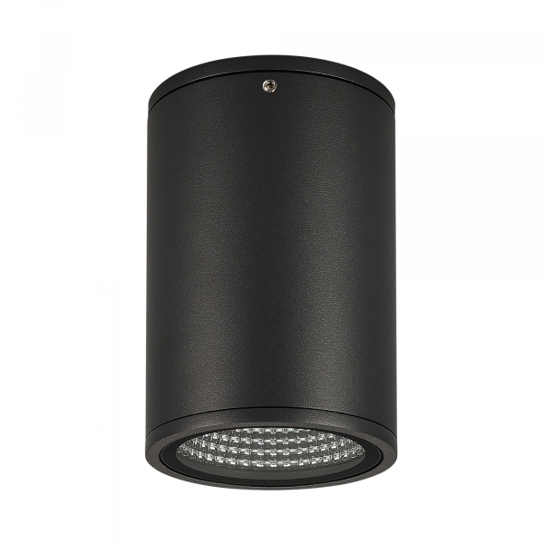 Светильник LGD-FORMA-SURFACE-R90-12W Warm3000 (BK, 44 deg, 230V) (Arlight, IP54 Металл, 3 года)