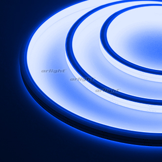 Arlight Гибкий неон ARL-MOONLIGHT-1213-TOP 24V Blue (ARL, 8 Вт/м, IP67)
