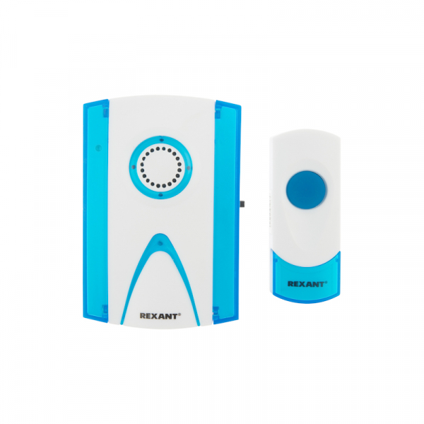 REXANT Звонок беспроводной с кнопкой IP44  36 мелодий   RX-3 73-0030 73-0030