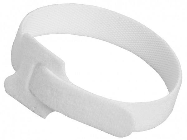 Хомут-липучка ХКл 14х310мм белый (100шт) IEK