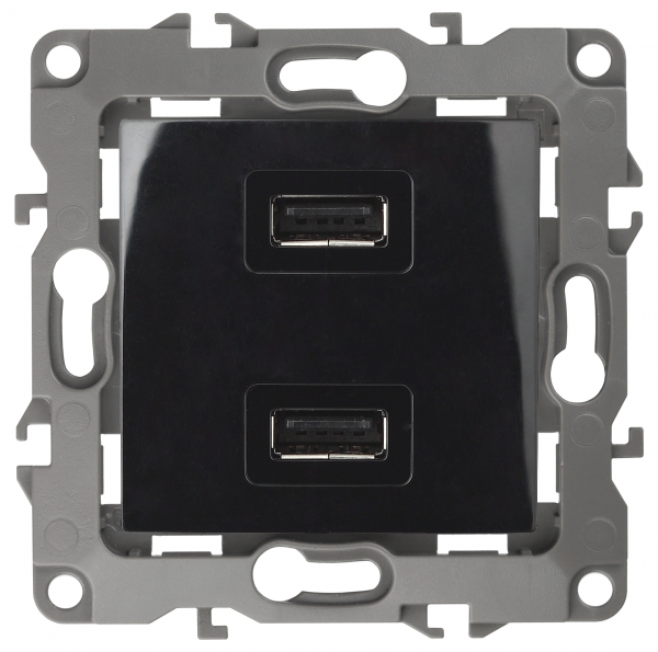 ЭРА  Эра12  Чёрный  Устройство зарядное USB, 5В-2100мА,  12-4110-06