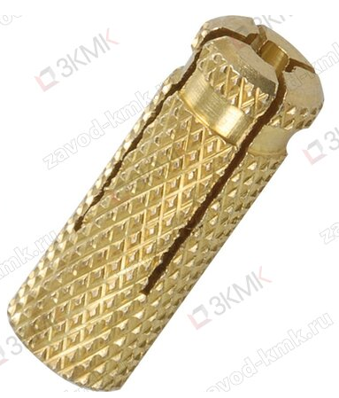 Анкер забивной 10x40 латунный ALM ЗКМК