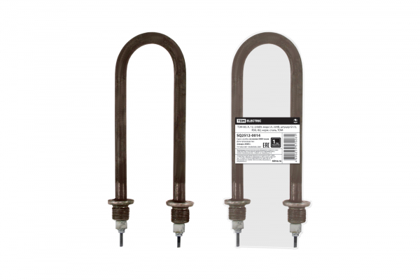 ТЭН-60, А, 12, 2,0кВт, вода (J), 220В, штуцер G1/2, R30, Ф2, нержавеющая сталь, TDM