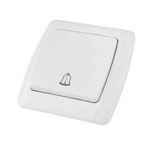 TDM  Онега  Слоновая Кость  Кнопка звонковая 6А SQ1805-0036
