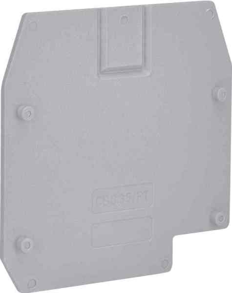 DKC ZCB351GR CBC.35/PTGR, торцевой изолятор серый для СВС35
