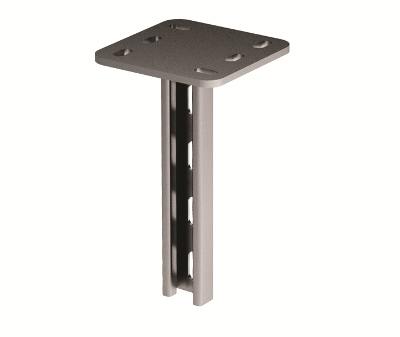 Вертикальный подвес одиночный 41х21, L 1000, горячеоцинкованный