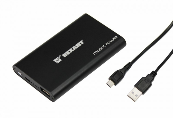 Портативное зарядное устройство Power Bank 2 100 mAh USB REXANT 30-0210