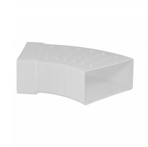 Колено для прямоугольных воздуховодов разноугловое, 60х120, TDM