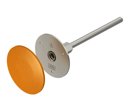 Опорн.точка заземления, с осью /205 DG L180 V4A/