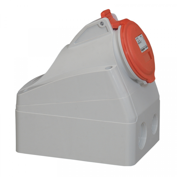 Розетка накладная 32А 3К+H+З 380В IP44 Legrand 555259