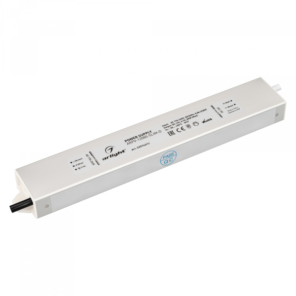Arlight Драйвер 12V 80Вт IP97 258х40х22  ARPV-12080-SLIM-D (12V, 6.7A, 80W)