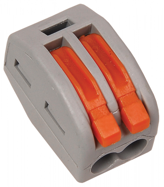 IEK СМК 222-412 Клемма строительно-монтажная многоразовая UKZ-001-412 (кратно 50)
