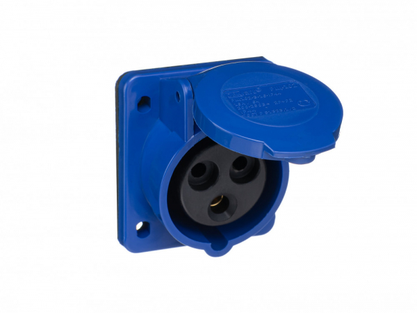 26050DEK Розетка для скрытой проводки 413 2Р+РЕ 16А 220В IP44 РЩ-102 DEKraft Systeme Electric
