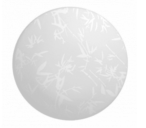 Светильник Gauss IP20 D350*115 21W 1250lm 4000K DECOR бамбук