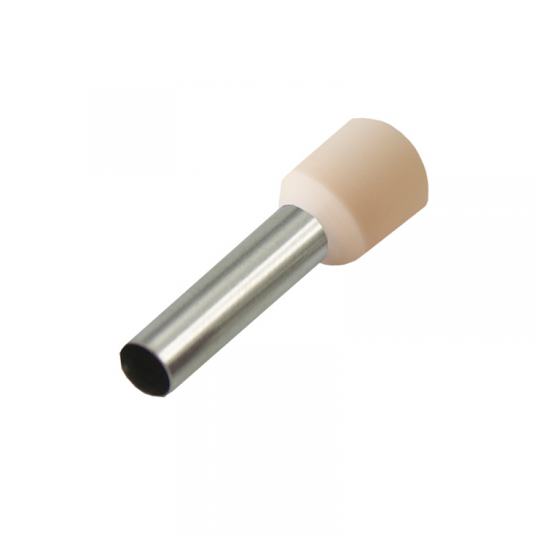 Наконечник НШВИ  10,00-18  F-18мм 10мм2 (НШВи 10-18) слоновая кость  REXANT (кратно 100)