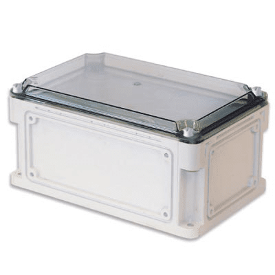 DKC 532211 Корпус IP67.300х200х146 (выс.крышки 35),стнк.выбв.флнц.,прозр.крыш.
