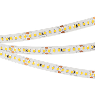 Светодиодная лента Arlight RT-A168-10mm 24V Warm3000 (17 W/m, IP20, 2835, 5m) (ARL, Открытый) (кратно 5)
