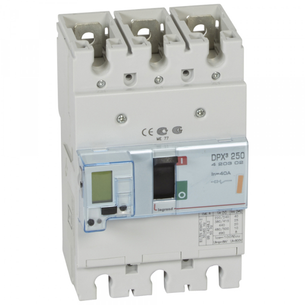 Legrand 420302 АВТ.ВЫКЛ.DPX3 250 3P 40А 25kA