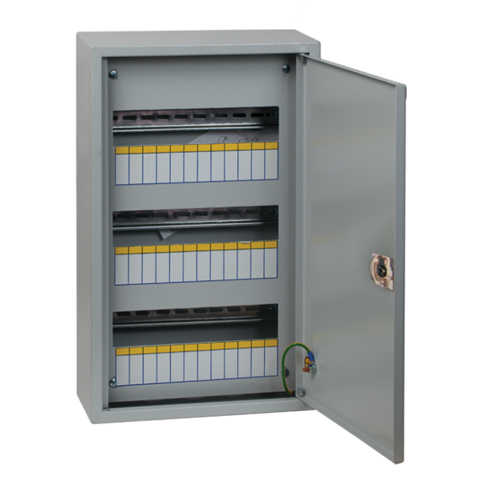 Щит ЩРН 36 480х300х120 IP31 пласт. замок EKF