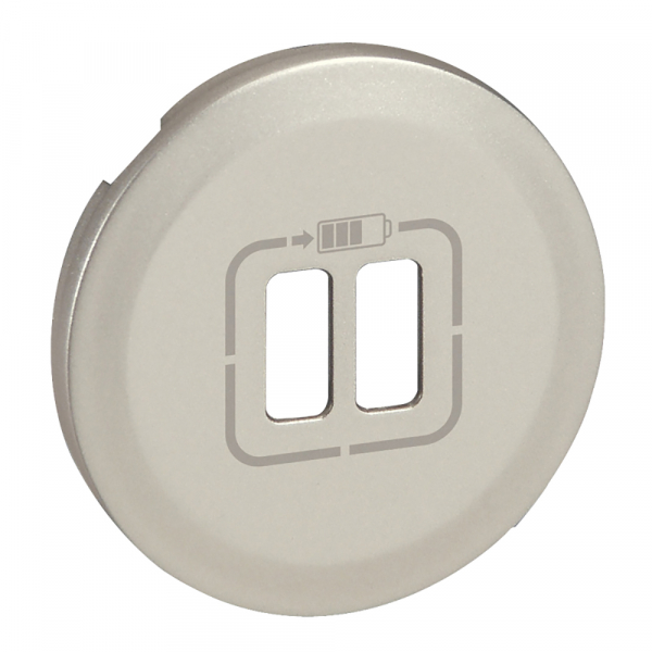 Legrand  Celiane  Титан Лицевая Панель розетки USB 068556