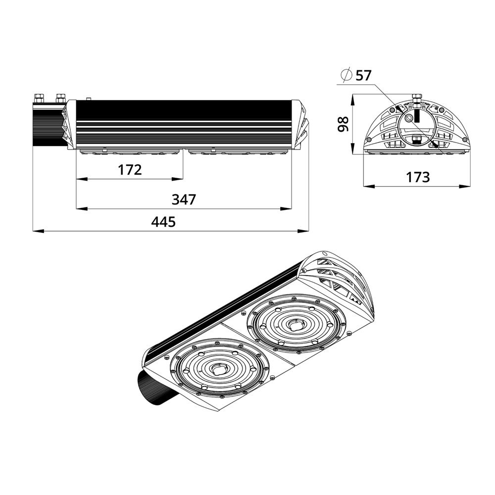 Магистраль v3.0 МЛ 100 CRI70 5000К 90°