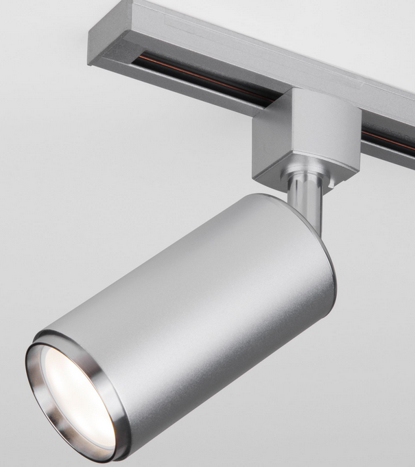 Светильник трековый Elektrostandard Svit GU10 хром матовый (MRL 1013) однофазный