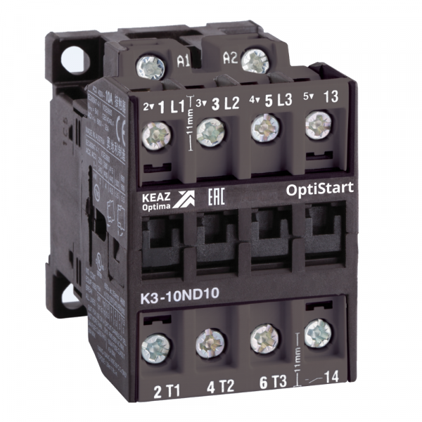 Контактор   10А  3П  230В  K3-10ND01-230AC OptiStart  116923
