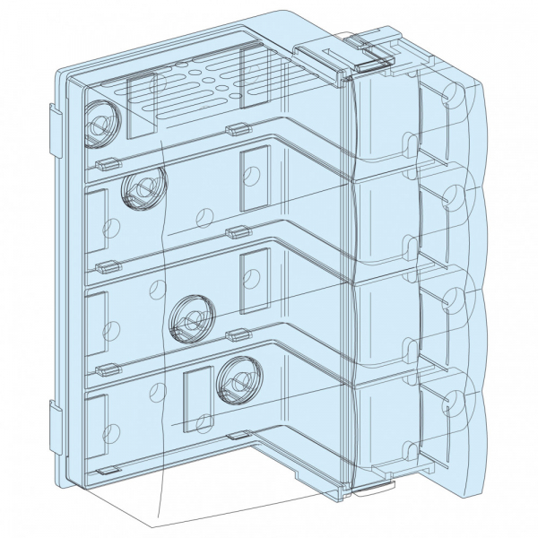 Блок Питания  Schneider Electric  для горизонтальных аппаратов NS250 04060