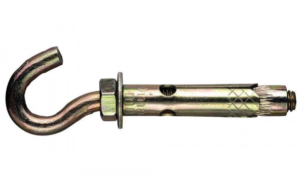 Анкерный болт с крюком М6 8х45 (100шт/уп) (кратно 100)