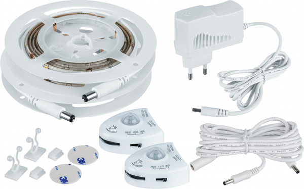Navigator Лента  IP20  12V 200Лм 3000К  NLS-02-2120WW-12-LED-2PIRMLD 1,2м 2 датчика движения 61 650