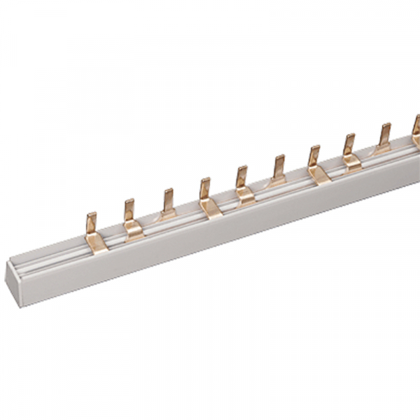 Шина соединительная типа PIN (12 штырей) 3Р 100 А (22 см) REXANT 11-2256