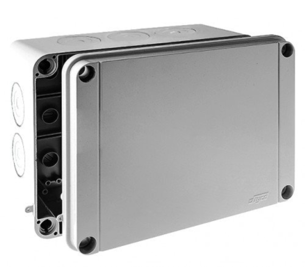 Коробка распаячная ОП 300х220х120мм IP65  без гермовводов  67068  ТУСО