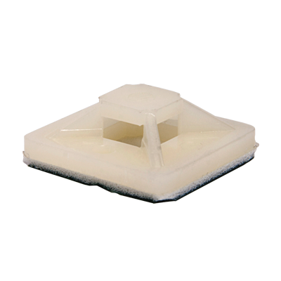 Площадка самоклеящаяся ПС-25 25х25 под хомуты IN HOME (100шт./упак.)