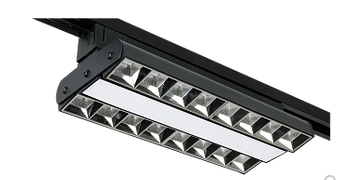 PTR  2260R 1F2S 60w 4000K 60град,120град,60град BL (чёрный) 280mm IP40 Jazzway