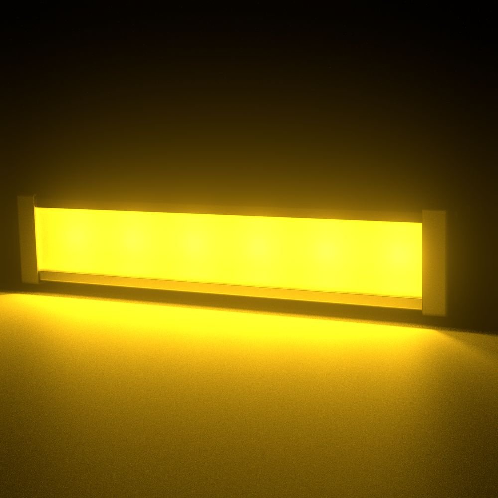 Барокко 6 300мм Янтарный Матовый