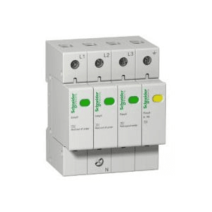 Ограничитель импульсных перенапряжений  3П+Н  400В  20кА  Schneider Electric  EZ9L33720