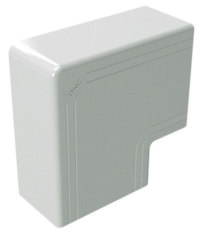 DKC  NPAN  Белый  Угол плоский  80x40 01740