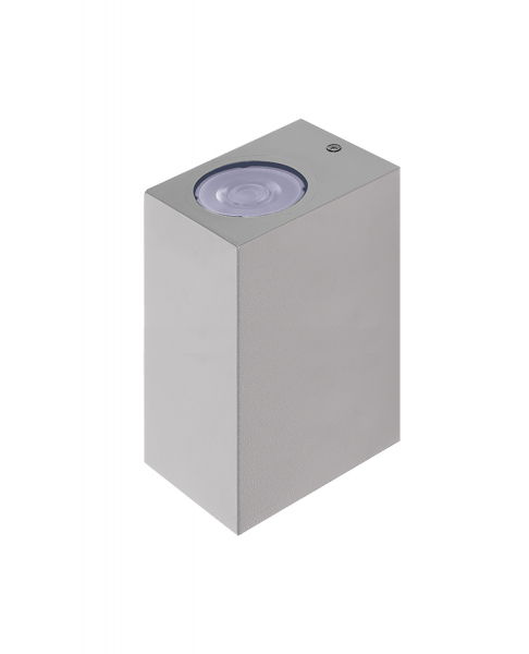 .Jazzway PDL-S 72150 GU10-2 GR 230V IP65  алюминий, покрыт порошковой краской поликарбонат серый 95х72х150